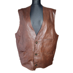 KAMIZELKA MOTOR SKÓRA VERA PELLE rozm. 3XL